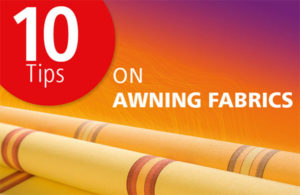 awning fabric tips