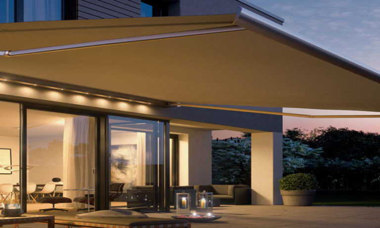 LED Lighting for Exterior Awnings | Weinor