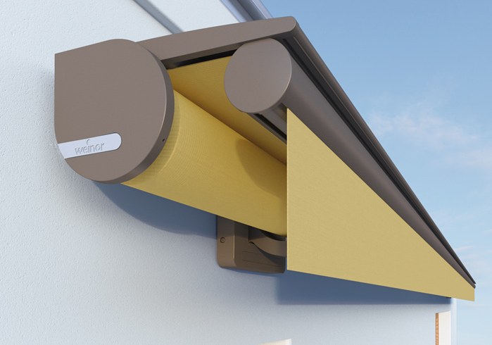Livona open awning with roof