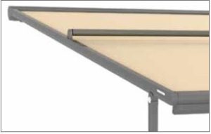 fabric support roller top