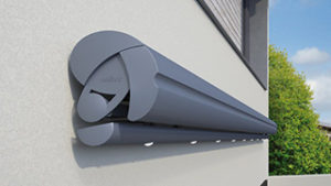 semina semi-cassette folding arm awning