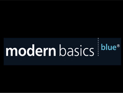 modern basics blue